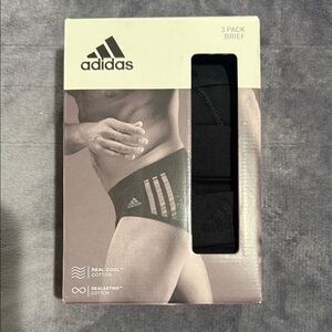 Adidas active Flex cotton Men's Black Briefs 3-Pack